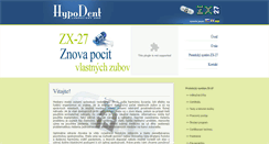 Desktop Screenshot of hypodent.sk